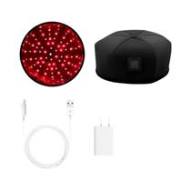 Boné De Terapia Com Luz Vermelha LED Para Crescimento Capilar, Relaxamento Do Couro Cabeludo E