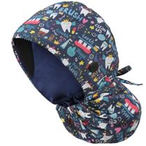 Boné de trabalho IRIS CRAFT ajustável com algodão forrado de cetim