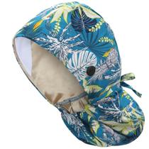 Boné de trabalho IRIS CRAFT ajustável com botão forrado de cetim