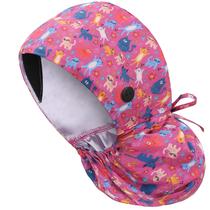 Boné de trabalho IRIS CRAFT ajustável com botão forrado de cetim