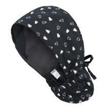 Boné de trabalho IRIS CRAFT ajustável de algodão forrado de cetim unissex