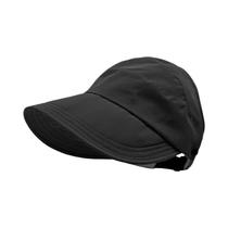 Boné De Verão Feminino De Secagem Rápida Com Visor Fino E Função De Máscara Para Atividades Ao Ar