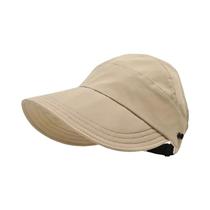 Boné De Verão Feminino De Secagem Rápida Com Visor Fino E Função De Máscara Para Atividades Ao Ar