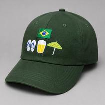 Boné dead head fitão aba curva modelo praia