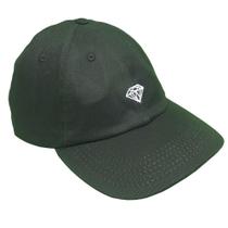 Boné Diamond Aba Curva Micro Brilliant Dad Hat Verde Boné Diamond Aba Curva Micro Brilliant Dad Hat Verde
