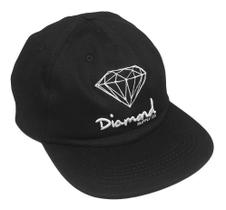 Boné Diamond OG Sign Unstructured Aba Reta Snapback