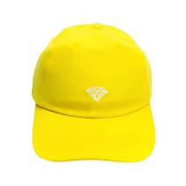 Boné Diamond Supply Aba Curva Micro Brilliant Dad Hat Amarelo