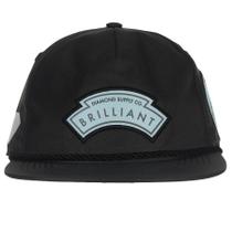 Boné Diamond Supply Brilliant Cap Aba Reta Snapback