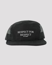 Boné DR7 Street Five Panel Respect - Preto