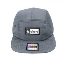 Boné E-STARS 5Panel Basic Aba Reta Chumbo