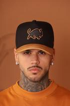 Boné Effel Culture Snapback Aba e Logo material sintético Ref-2026-5984 - Preto - Unico Boné Effel Culture Snapback Aba e Logo material sintético Ref-2026-5984 - Preto - Unico