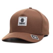 Boné Element Aba Curva Logo Classic WT25 Marrom Escuro Boné Element Aba Curva Logo Classic WT25 Marrom Escuro