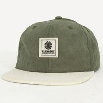 Boné Element Aba Reta Classic Six WT26 Verde Militar