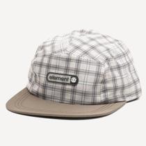 Boné Element Aba Reta Patch Check SM26 Bege