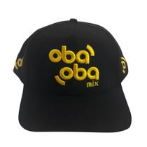 Boné em Tecido Logo Bordada Oba Mix