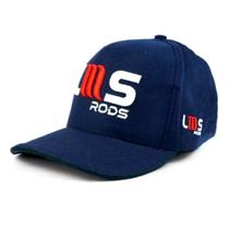 Boné Emblema LMS Aba Curva Azul Marinho - LMS