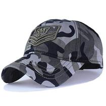 Boné Escudo Army snapback chapéus Estilosos CasuaIs Xthree - Camuflagem
