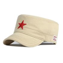 Boné exército liso de beisebol estrela vermelha, primavera Boné exército liso de beisebol estrela vermelha, primavera