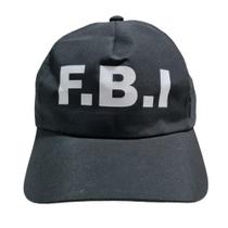 Boné FBI Polícia EUA Basic para Fantasia Boné FBI Polícia EUA Basic para Fantasia