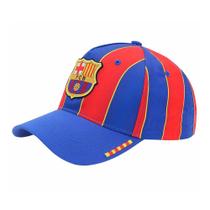 Boné FC Barcelona Aba Curvada Patch Aplicado Licenciado