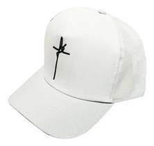 Boné Fé Branco Aba Curva Trucker Redinha Telinha Moda Feminino Masculino Religião