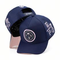 Boné Feminino Preto Ajustável Aba Curva Use Young Snapback