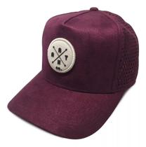 Boné Fitão Aba Curva Strapback Trucker Bordado Anth Co