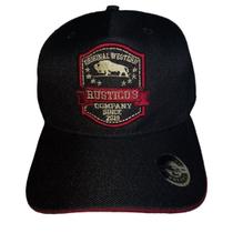 Boné fitão strapback country bordado aba curva original