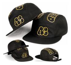 Boné Five 5 Panel Original Anth Co - Bubble: Streetwear Aba Reta Ajustável Leve Máximo Conforto