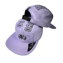 Boné Five Panel Anth Co Strapback Aba Reta Roxo Claro