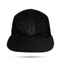 Bone five panel blck brasil all black