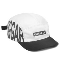 Boné Five Panel Masculino Branco Streetwear Ajuste Fitão Voggar Premium