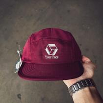 Boné Five Panel Yourface Vermelho (Aba Flexivel)