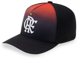 Boné Flamengo Trucker Degradê