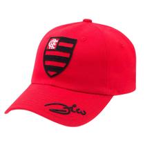 Boné Flamengo Zico Bordado