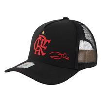 Boné Flamengo Zico Trucker Oficial Licenciado - Ref 30348