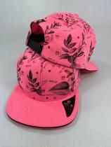 Boné flocav rosa neon