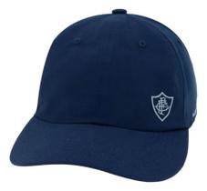 Boné Fluminense Silk Frontal Esquerda Azul Marinho Supercap