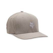 Boné Fox Flexfit Select Aba Curvada Masculino Cinza Claro Boné Fox Flexfit Select Aba Curvada Masculino Cinza Claro