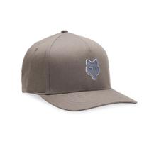 Boné Fox Head Flexfit Hat Aba Curvada Masculino Cinza