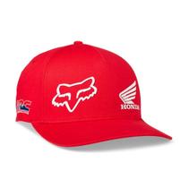 Boné Fox X Honda Flexfit Hat Vermelho