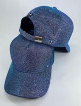 Boné gliter / brilho azul celeste Boné gliter / brilho azul celeste