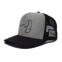 Boné Gurg Trucker Americano Aba Curva Desenho Tio Masculino