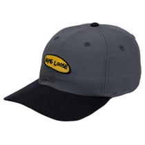 Boné Hang Loose Aba Curva Bizz WT26 Cinza Escuro/Preto