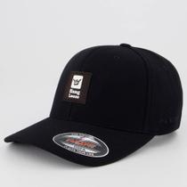 Boné hang loose original fech. label flexfit preto Boné hang loose original fech. label flexfit preto