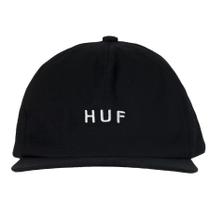 Boné Huf Logo Reg Metal Preto