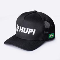 Boné HUPI Bordado Preto