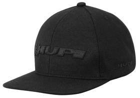 Bone HUPI Preto Bordado 3D Aba Reta