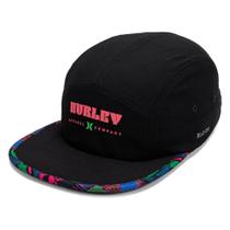 Boné Hurley Aba Curva Five Noise WT25 Preto Boné Hurley Aba Curva Five Noise WT25 Preto