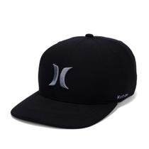 Boné Hurley Aba Curva Icon Juvenil WT26 Preto Boné Hurley Aba Curva Icon Juvenil WT26 Preto